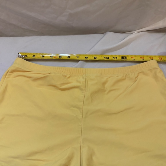 Torrid Bathing Suit Women Size 3 Two Piece Tankini Yellow Flowers Print Lace - Picture 7 of 11